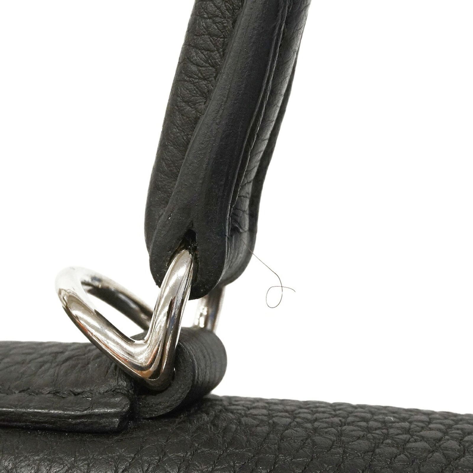 エルメス(Hermes) エルメス ハンドバッグ ケリー28 トゴ ブラック D刻印 2wayバッグレディース