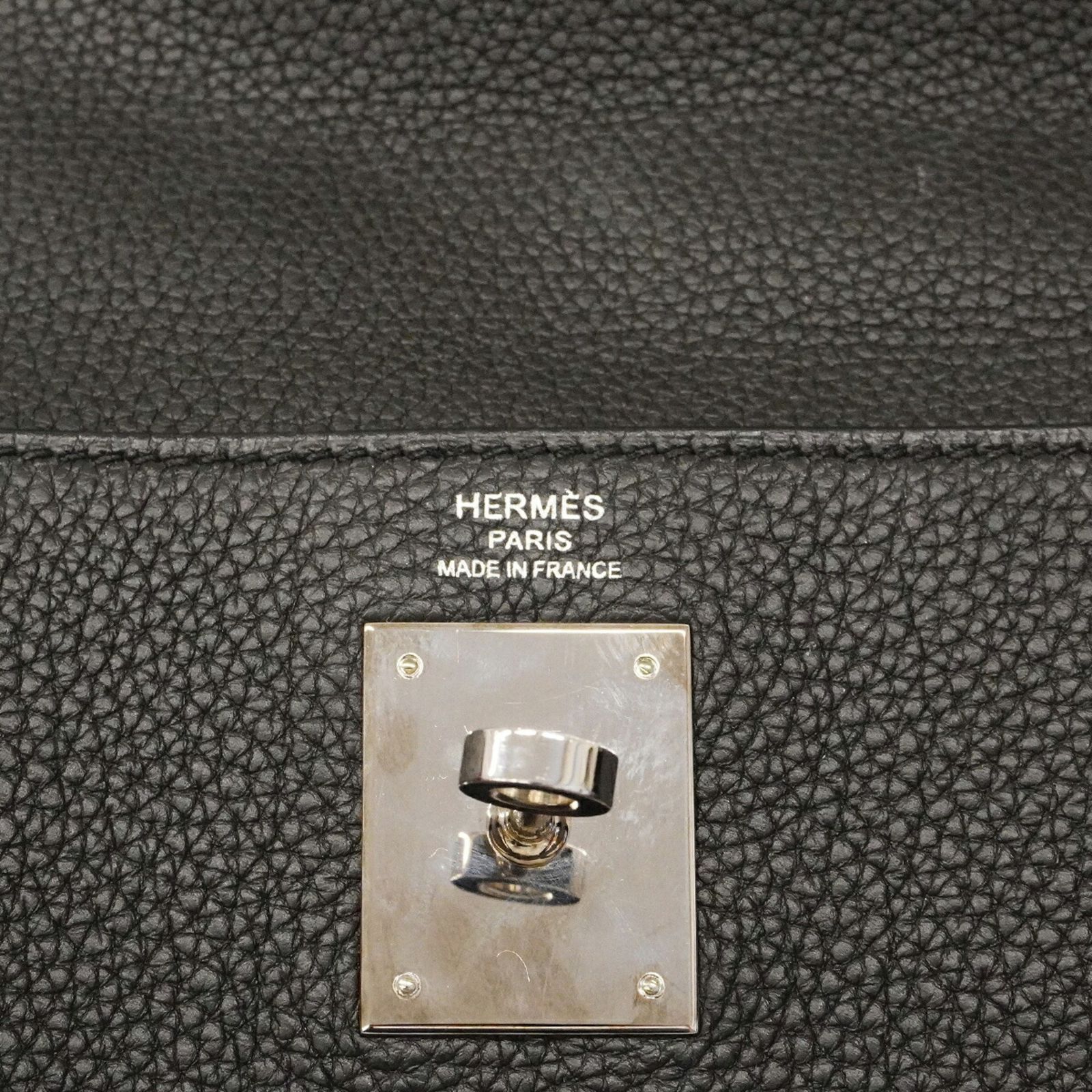 エルメス(Hermes) エルメス ハンドバッグ ケリー28 トゴ ブラック D刻印 2wayバッグレディース