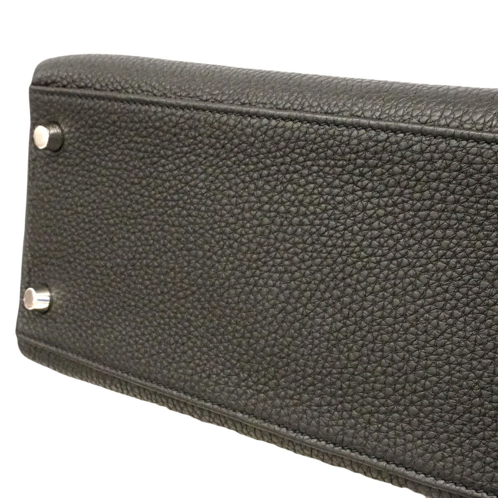 エルメス(Hermes) エルメス ハンドバッグ ケリー28 トゴ ブラック D刻印 2wayバッグレディース