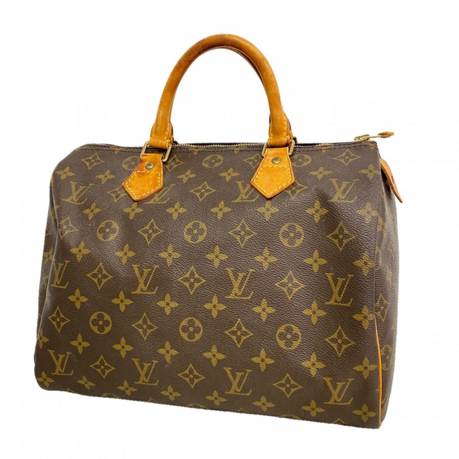 ルイ・ヴィトン(Louis Vuitton) ルイ・ヴィトン ハンドバッグ モノグラム スピーディ30 M41108 ブラウンレディース