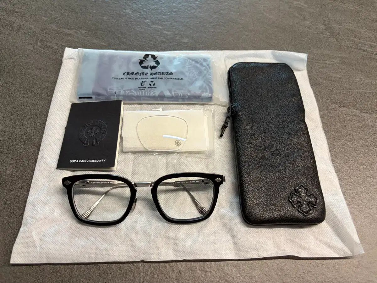 CHROME HEARTS クロムハーツ オーバポーク ブラック シルバー