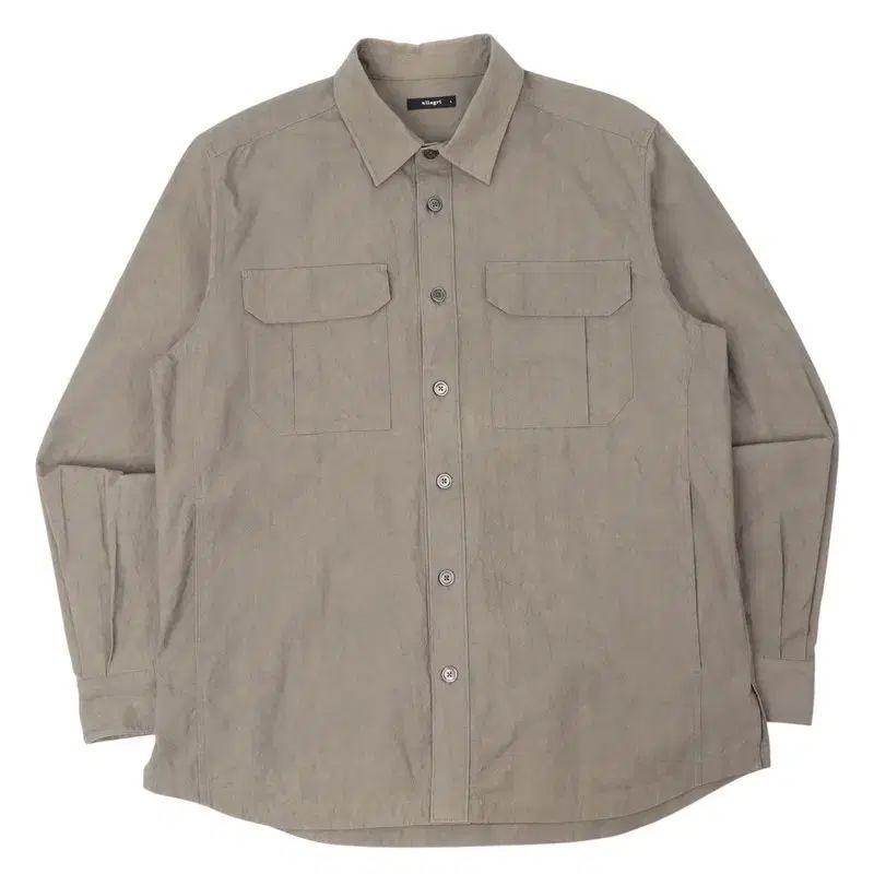 Allegri 22FW ガーメントウォッシュ ツーポケット シャツ