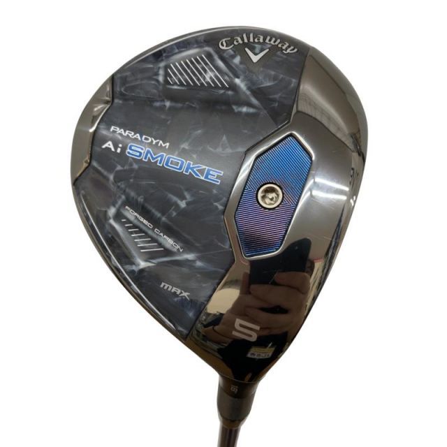 【中古】 キャロウェイ PARADYM Ai SMOKE MAX 5W フェアウェイウッド FW 純正特注シャフト (フレックスS) メンズ 男性用 右利き 右用 Bランク ゴルフクラブ