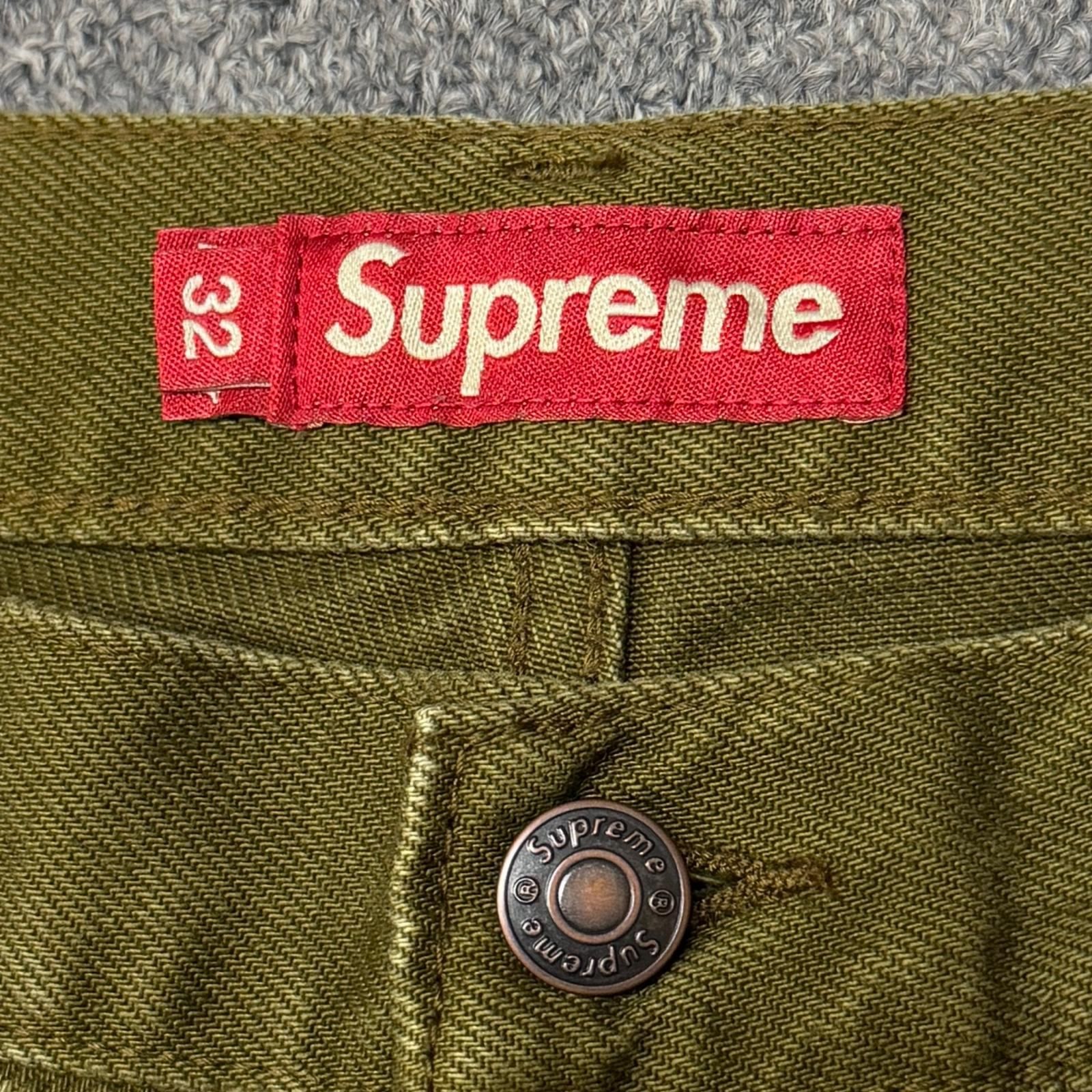 国内正規 Supreme Supreme Washed Regular Jeans スター刺繍デニム