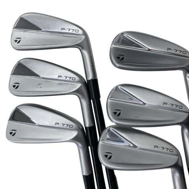 【中古】 テーラーメイド Taylor Made P・770(2023) 6S アイアンセット IR Diamana Thump Iron i95(2023) (フレックスS) メンズ 男性用 右利き 右用 Cランク ゴルフクラブ