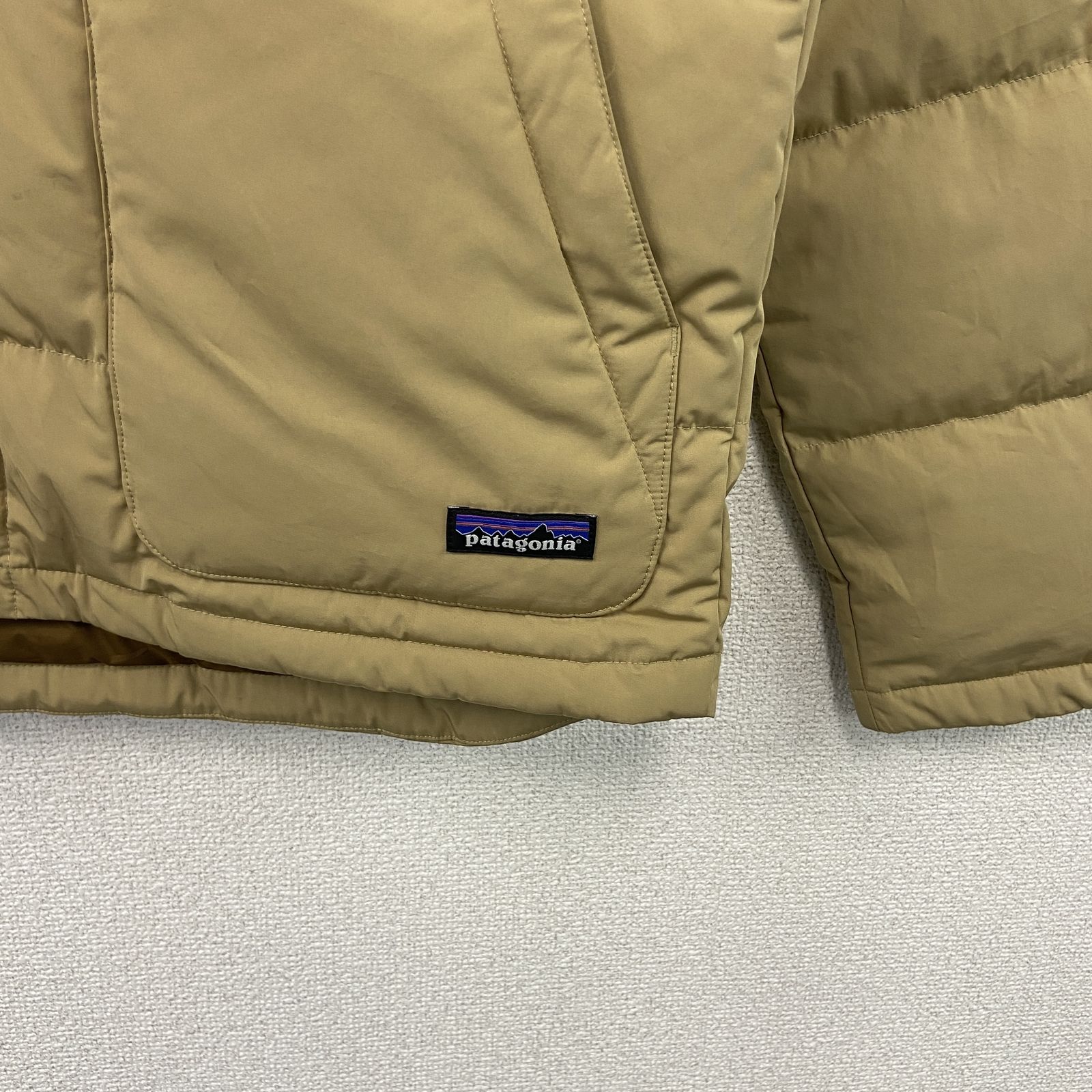Patagonia パタゴニア ダウンジャケット ダウン75％ バイカラー 茶色