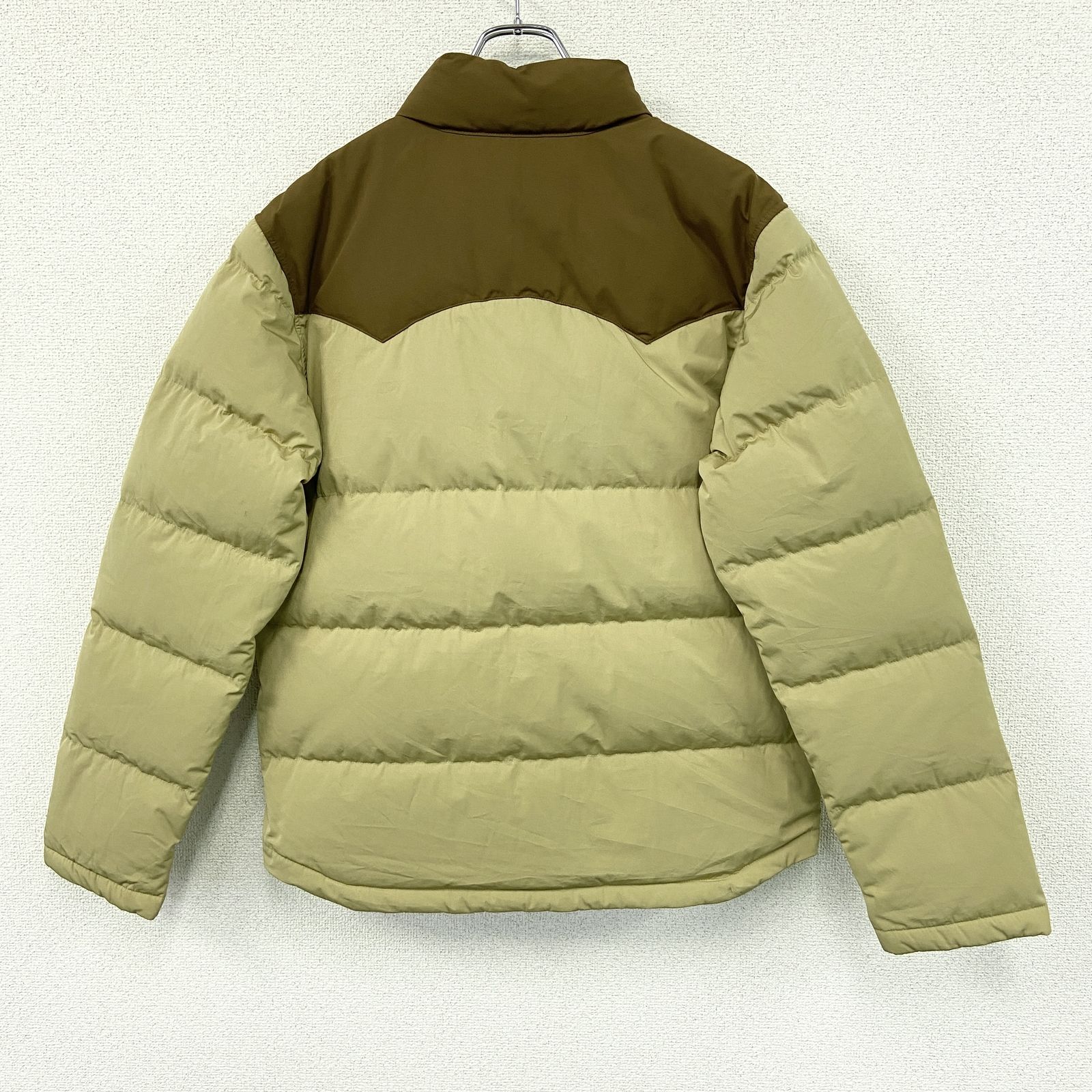 Patagonia パタゴニア ダウンジャケット ダウン75％ バイカラー 茶色