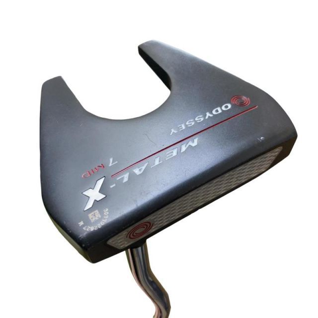 【中古】 オデッセイ METAL-X #7 MID 43インチ USA パター PT スチール (フレックスその他) メンズ 男性用 右利き 右用 Cランク ゴルフクラブ