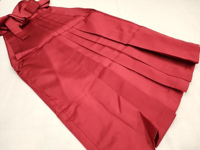 平和屋着物[]女の子　子供　行灯袴　朱・緋色　DABH5445ea