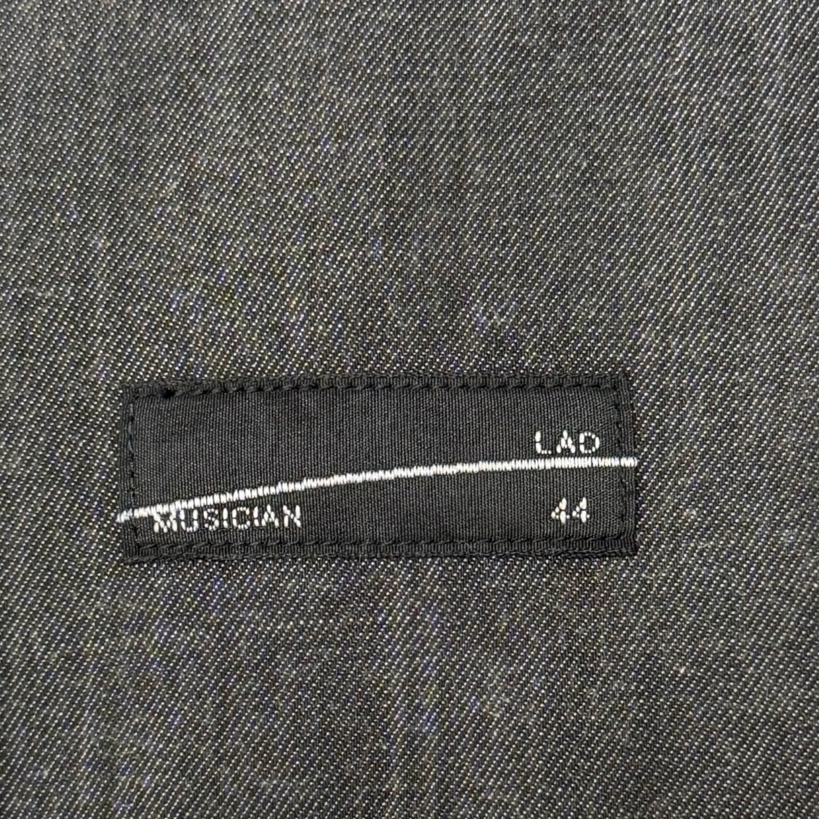 LAD MUSICIAN 20SS SHOP COAT ショップコート オーバサイズシャツ ラッドミュージシャン 2320-124 ブラック 44 （20476M） LAD MUSICIAN 20SS SHOP COAT ショップコート オーバサイズシャツ