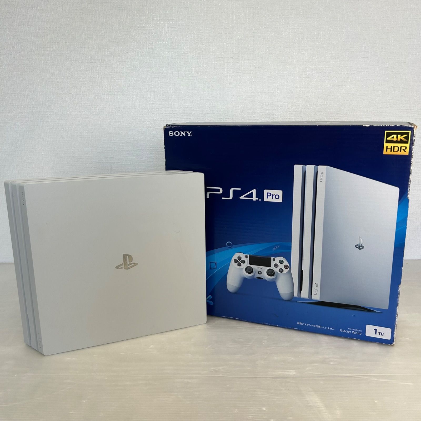 ☆PlayStation4 pro PS4 ☆SONY CUH-7200B Glacier White 1TB