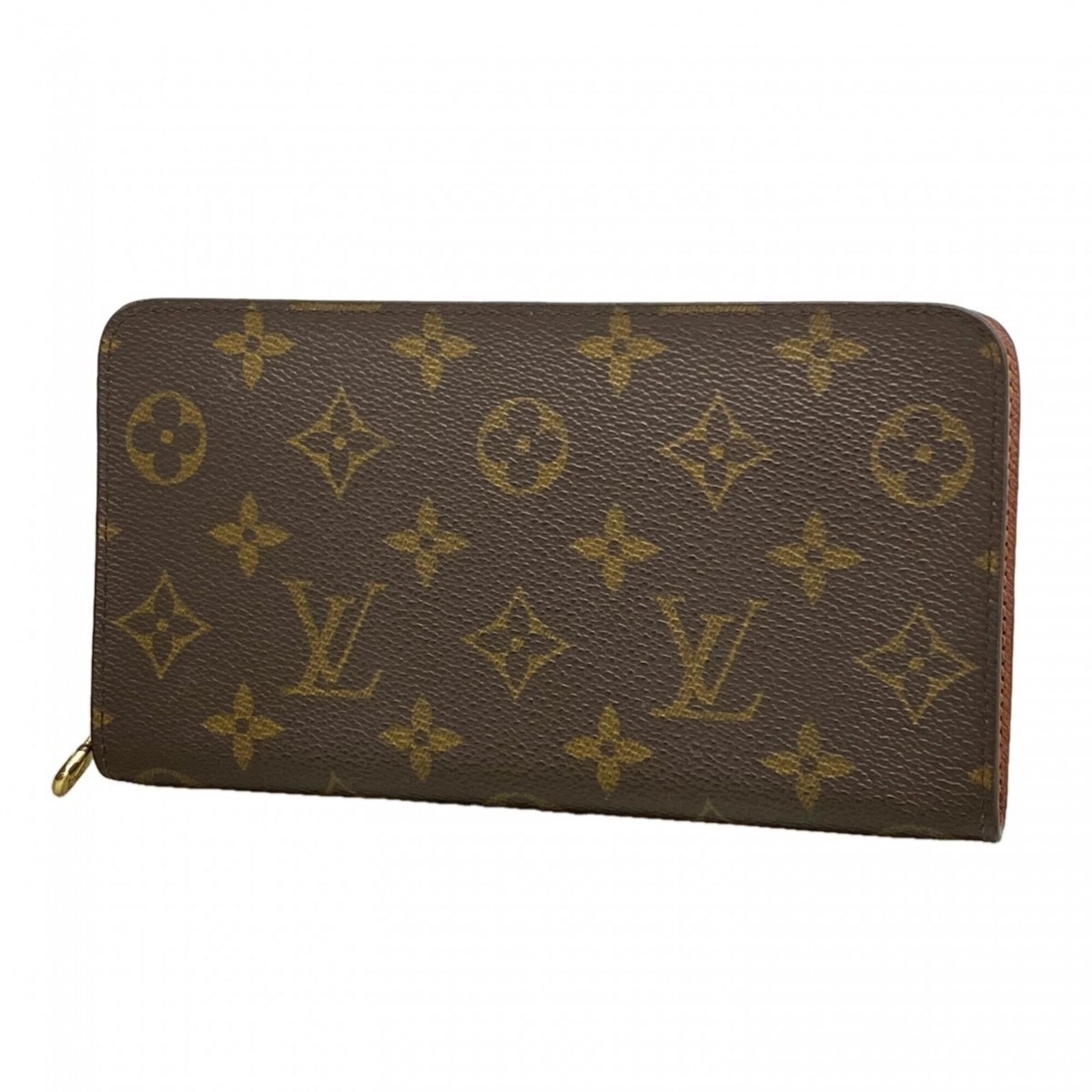 ルイ・ヴィトン(Louis Vuitton) ルイ・ヴィトン 長財布 モノグラム ポルトモネジップ M61727 ブラウンレディース