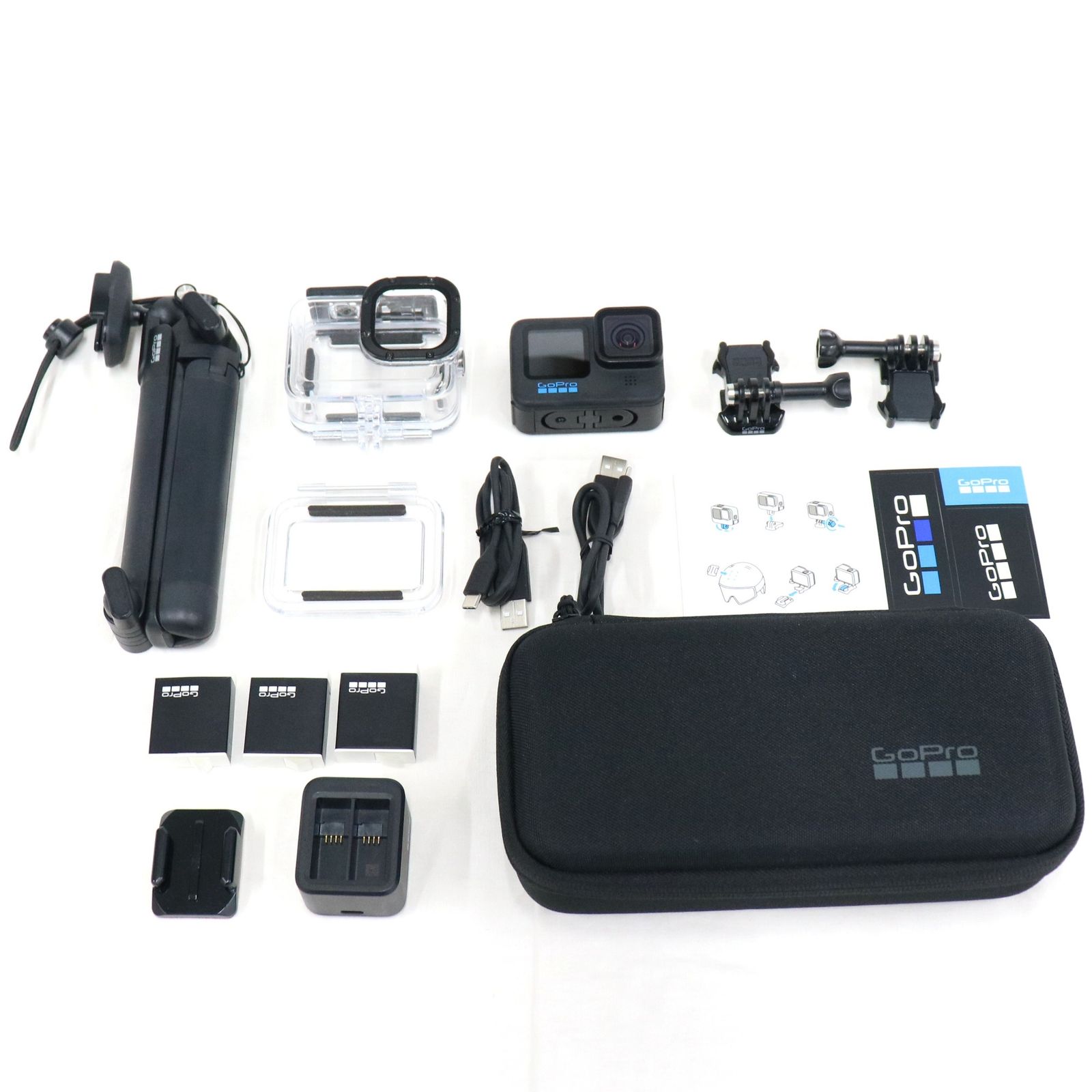 GoPro HERO11 Black hero11-black アクションカメラ アクセサリーセット hero11-black 整備済みアウトレット品 [良い(B)]