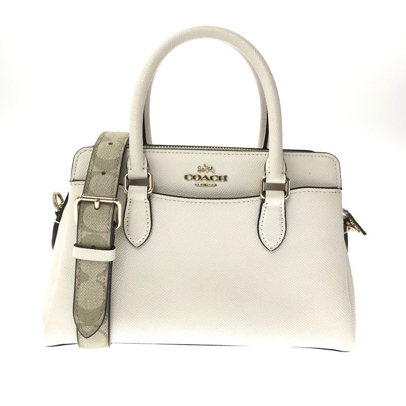 【中古品】 COACH MINI DARCIE CARRYALL CH502 ミニダーシーキャリーオールバッグ ショルダーバッグ カバン 【180-260729-ki-01-tagh】