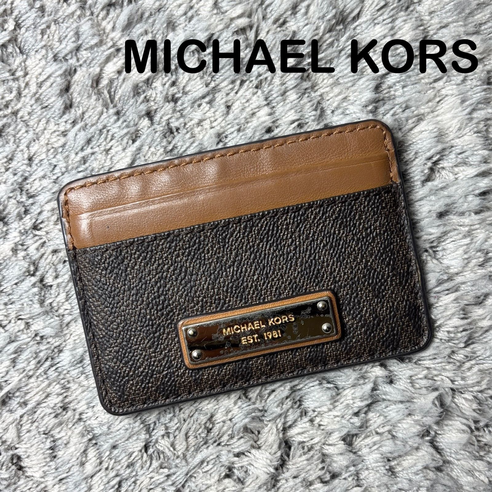 マイケル コース 定期 入れ MICHAEL KORS マイケルコース カードケース 