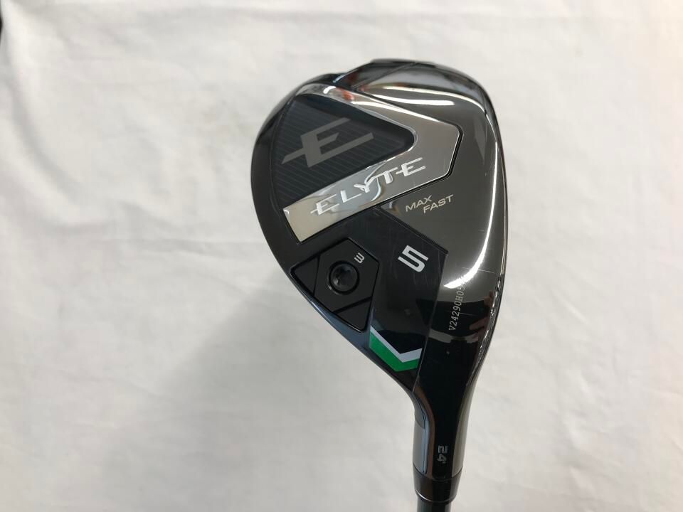 キャロウェイ　ELYTE MAX FAST　24度　LIN-Q GREEN 40 for Callaway　Rフレックス　ユーティリティ　中古　ゴルフドゥ！NEXTさいたま三室店【最短即日発送】 19,267円