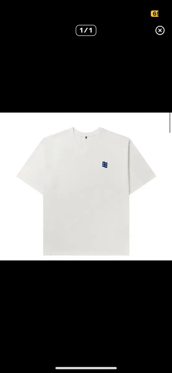 ADER ERROR SIGNIFICANT TAG Tシャツ オフホワイト