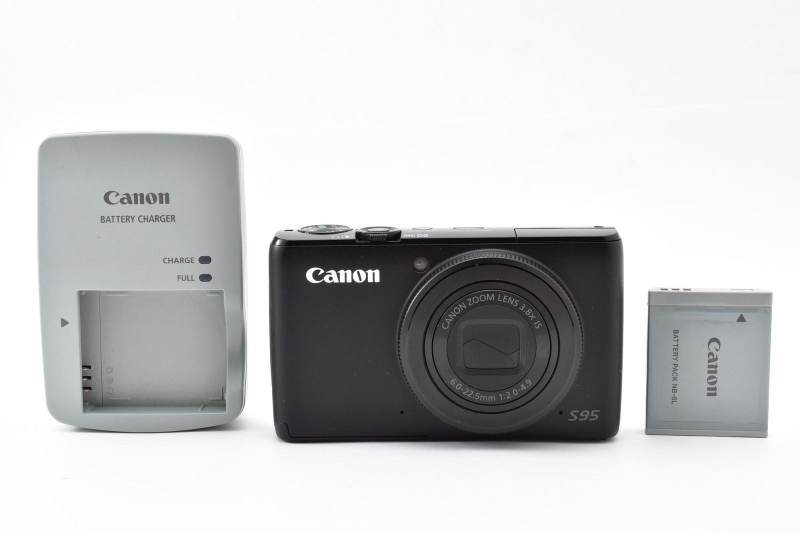 ★美品★Canon キャノン PowerShot S95 ブラック コンパクトデジタルカメラ★V10H #54 46,800円