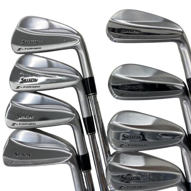 【中古】 ダンロップ SRIXON Z-FORGED 8S アイアンセット IR NS PRO MODUS3 TOUR120 (フレックスS) メンズ 男性用 右利き 右用 Cランク ゴルフクラブ