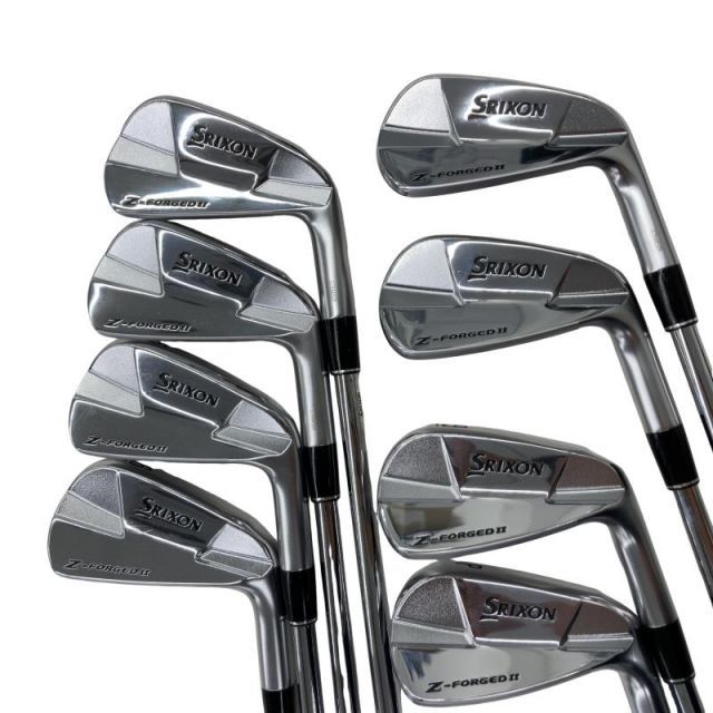 【中古】 ダンロップ SRIXON Z-FORGED II 8S アイアンセット IR 純正特注シャフト (フレックスS) メンズ 男性用 右利き 右用 Bランク ゴルフクラブ 70,215円