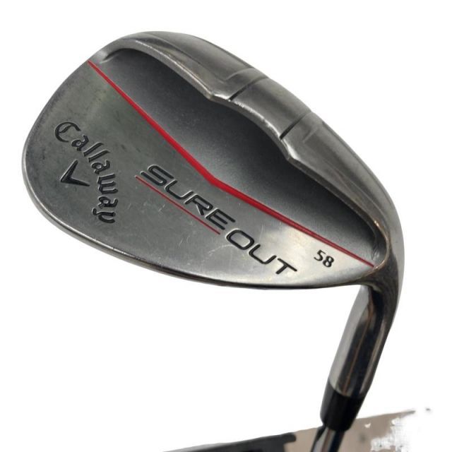 【中古】 キャロウェイ SURE OUT 58° ウェッジ WG NS PRO 950GH (フレックスS) メンズ 男性用 右利き 右用 Cランク ゴルフクラブ
