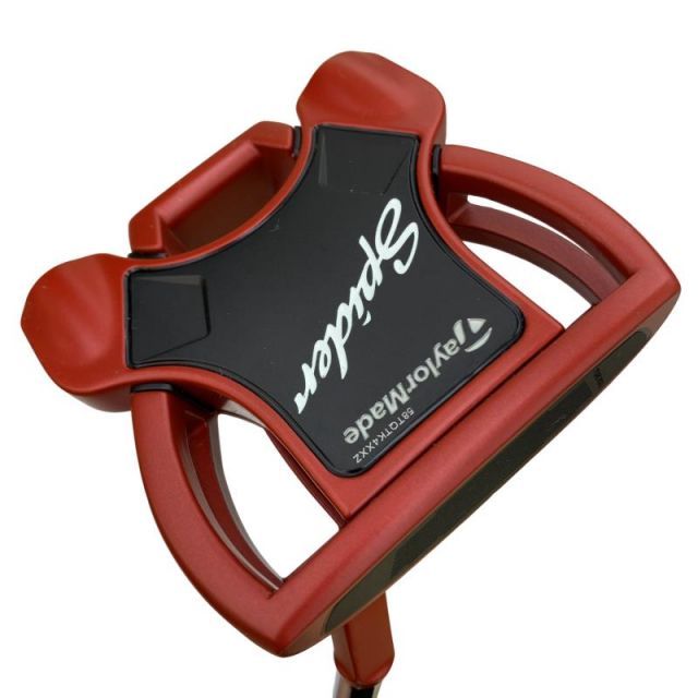 【中古】 テーラーメイド Spider RED スモールスラント 33インチ パター PT スチール (フレックスその他) メンズ 男性用 右利き 右用 Cランク ゴルフクラブ