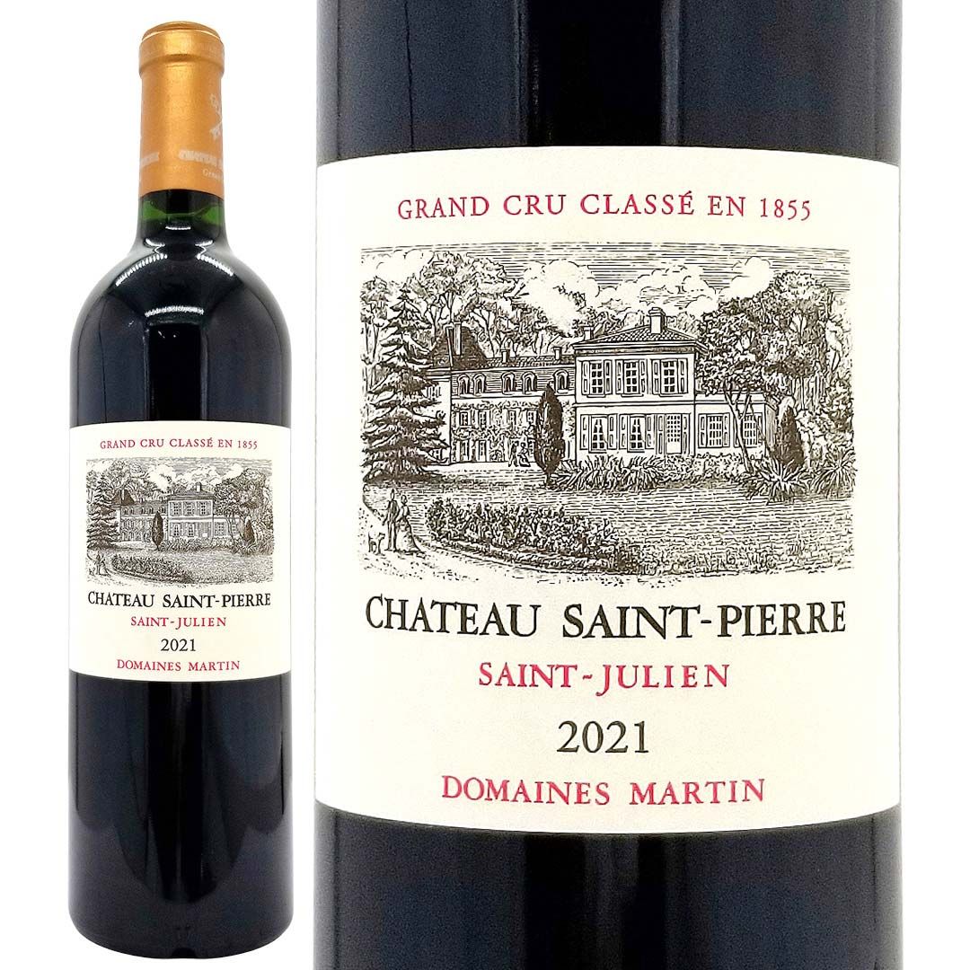 2021 シャトー サン ピエール 750ml サンジュリアン第４級 ボルドー フランス 赤ワイン コク辛口 ワイン ^ACSP0121^