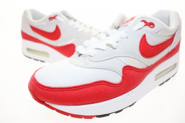 ナイキ NIKE WMNS AIR MAX 1 86 OG BIG BUBBLE RED 24.5cm DO9844-100 ウィメンズ エア マックス ビッグ バブル レッド 【ブランド古着ベクトル】【中古】●▲■260728