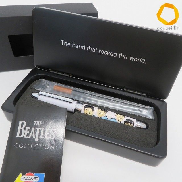 THE BEATLES Collection ザ・ビートルズ コレクション ACME ローラーボール ケース付き ボールペン [z844101]