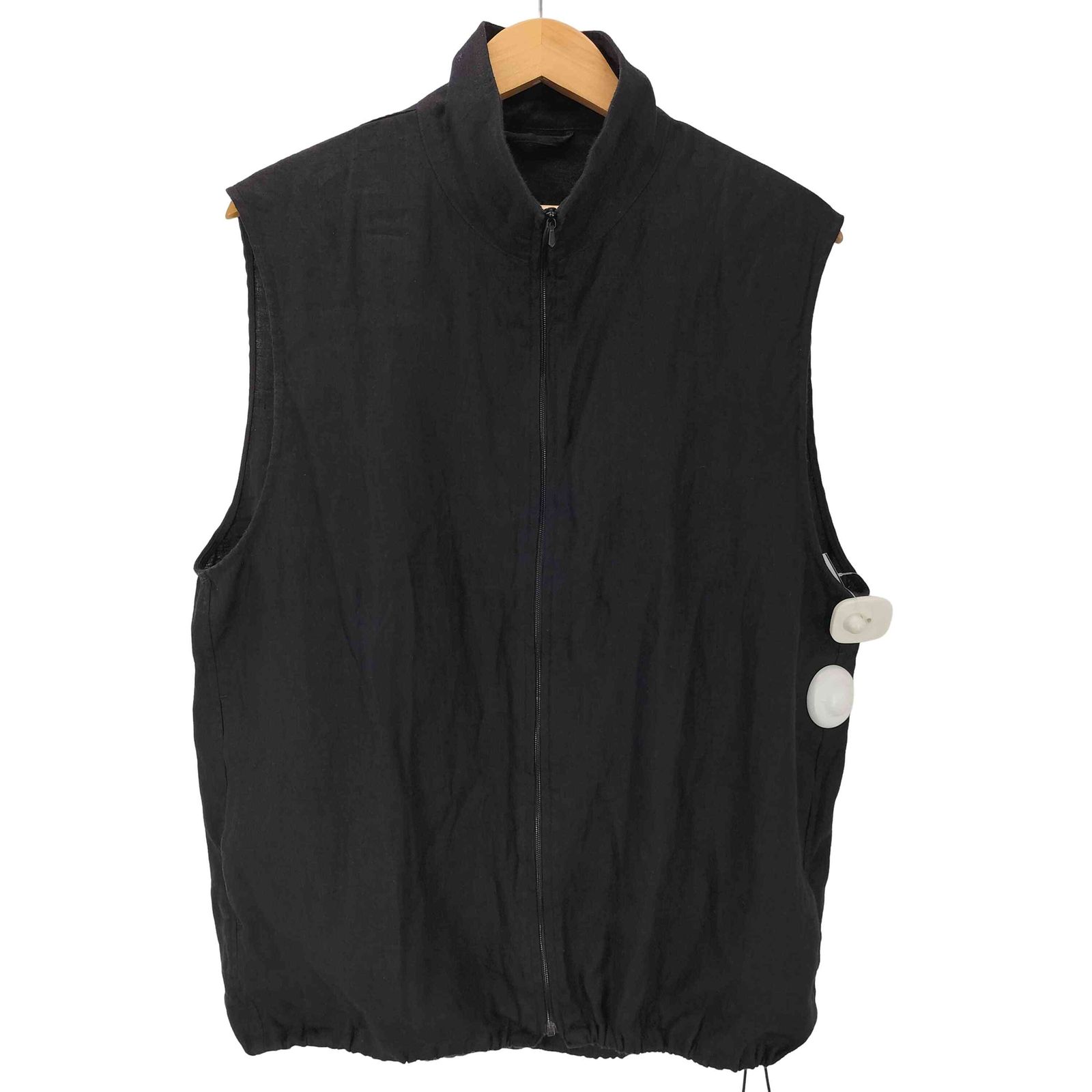 コモリ COMOLI 26SS canapa vest カナパ ベスト ririジップ リネン 100
