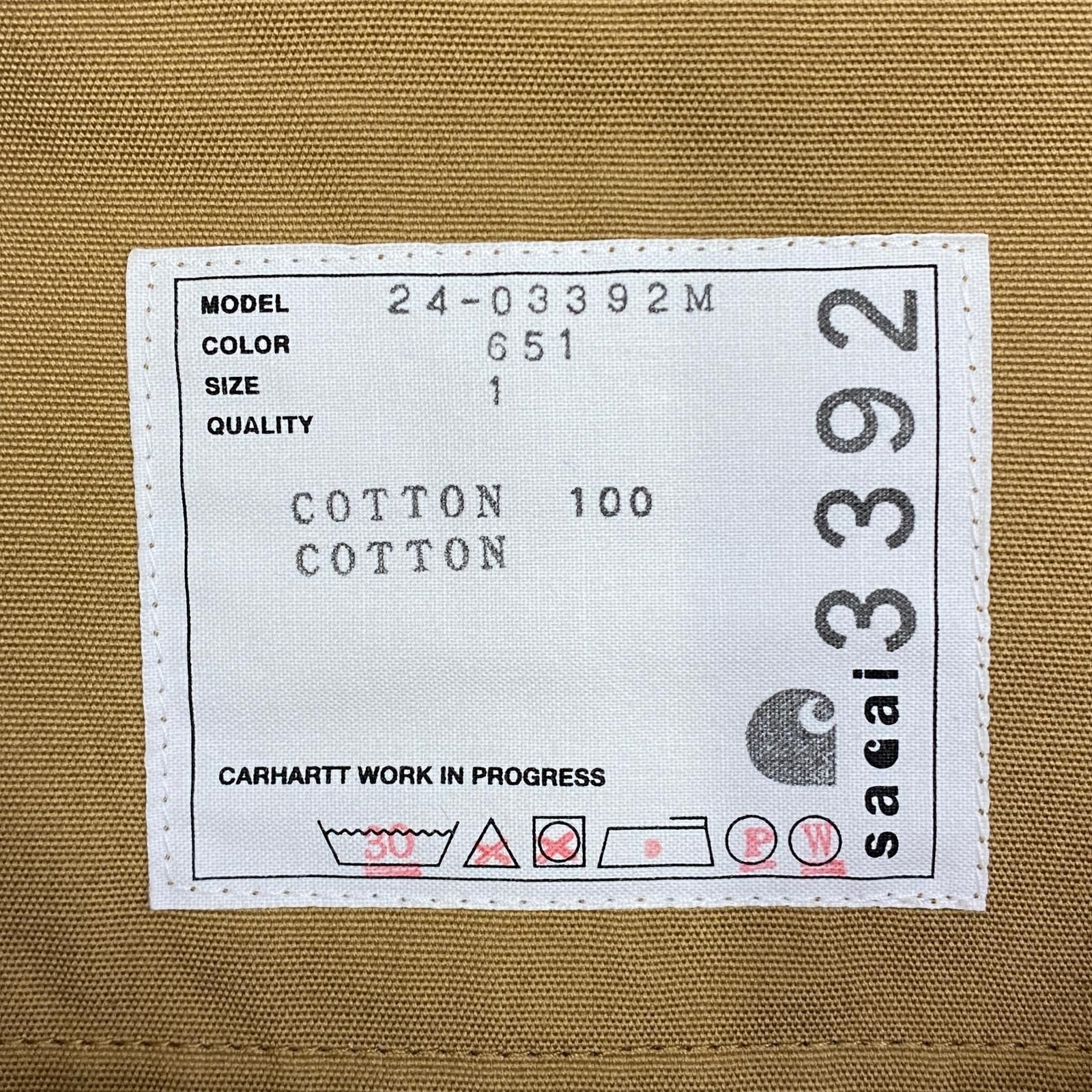 加古川店】 中古 Sacai | サカイ ショートパンツ ×Carhartt WIP Shorts
