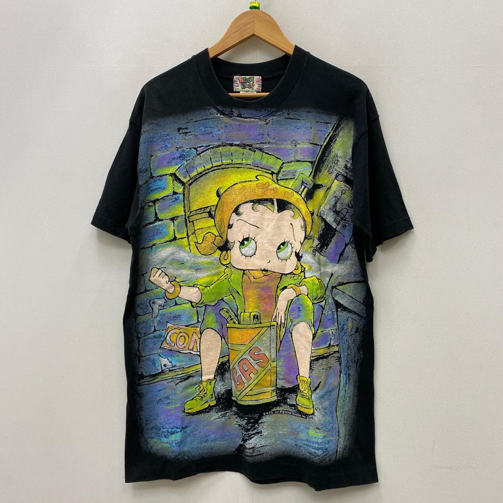 【加古川店】 中古 半袖Ｔシャツ BETTYBOOP fruit of the loom ブラック サイズ：L 【101】 12,816円