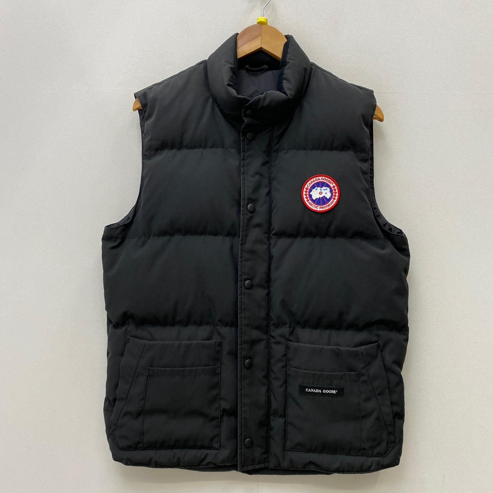 【加古川店】 中古 CANADA GOOSE | カナダグース ダウンベスト 国内正規品・サザビー期 4154M ブラック サイズ：M 【108】