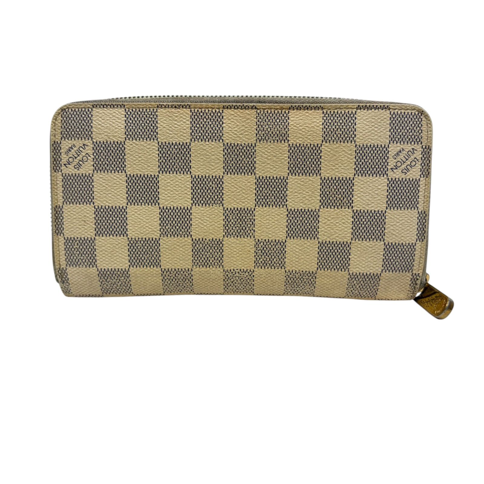 5007 LOUIS VUITTON ルイヴィトン 長財布 ダミエ アズール ラウンドファスナー ジッピーウォレット