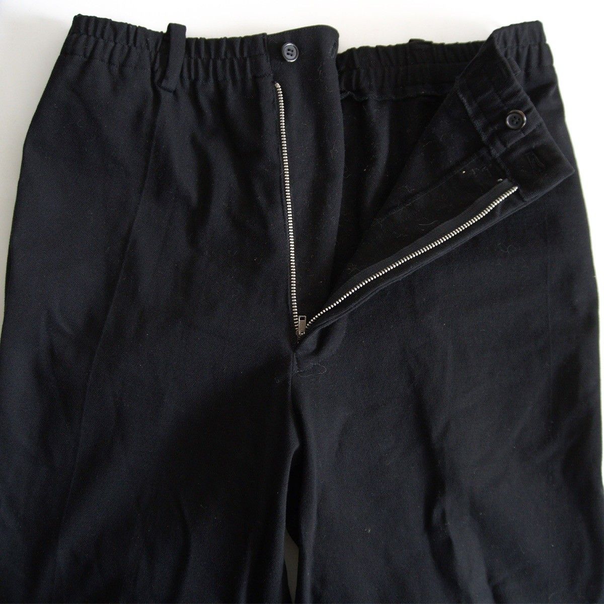 ワイズ　Y's ヨウジヤマモト　パンツ 美品】Y's for men【イージー スラックスパンツ】ブラック ヨウジ