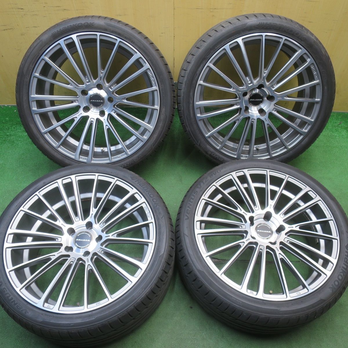キレイ◎レクサス LS 等 O・Z Racing FAVORE 245/40R20 275/35R20 ハンコック ベンタス V12 evo2 OZ レーシング ファヴォーレ 20インチ PCD120/5H◎6072205NJノ 44,280円