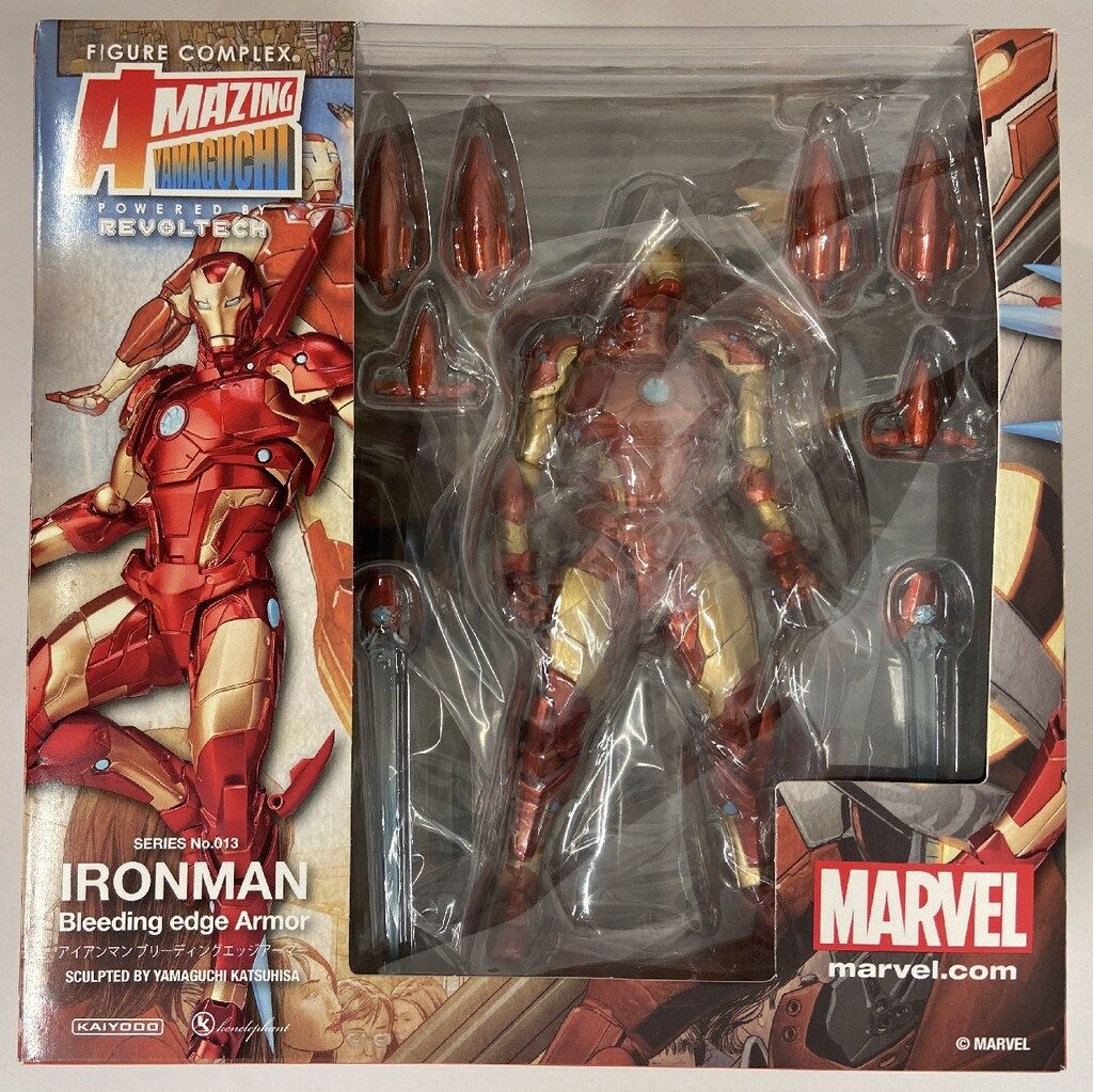 海洋堂 AMAZING YAMAGUCHI IRON MAN IRON MAN / BLEEDING EDGE ARMOR 013