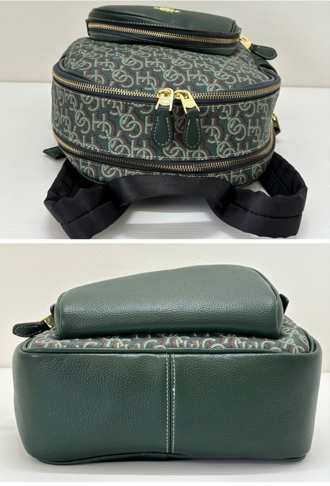 R(0430x5) COACH コーチ コート バックパック シグネチャー モノグラム