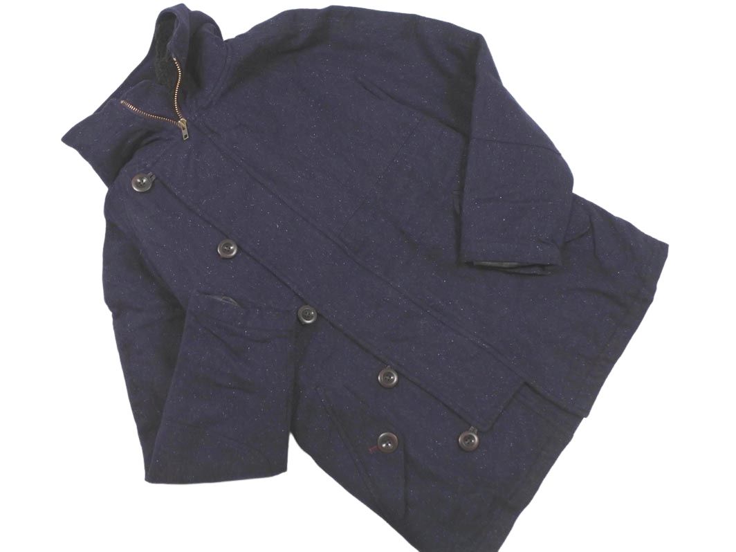Paul Smith ポールスミス ウール混 ボア フーデッド 中綿 ジャケット