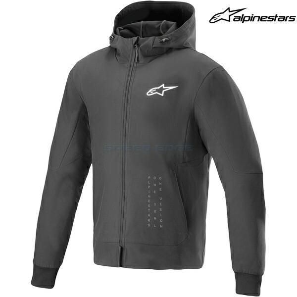 alpinestars アルパインスターズ ジャケット RADIUM TECH HOODIE カラー:BLACK WHITE(12) サイズ:XL