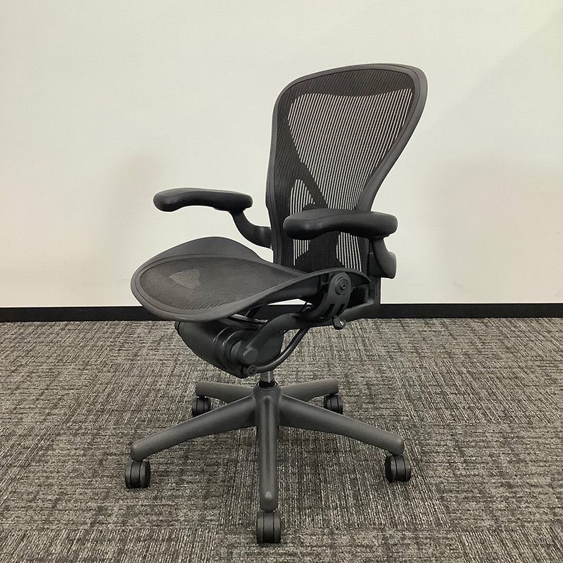 中古 ハーマンミラー アーロンチェア オフィスチェア Bサイズ