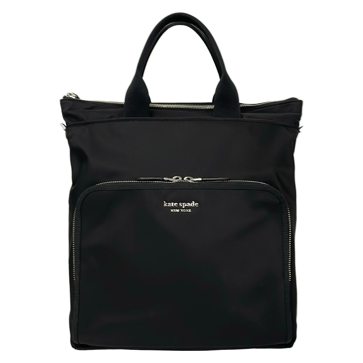 Kate spade(ケイトスペード) リュックサック サム KSNYL ナイロン コンバーチブル バックパック KB336 黒