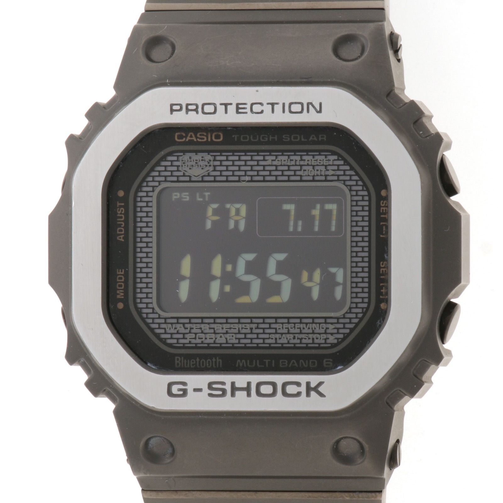 CASIO カシオ G-SHOCK FULL METAL GMW-B5000MB-1JF 腕時計 ステンレススチール（ブラックIP） デジタル メンズ タフソーラー 【中古】【200】 32,132円