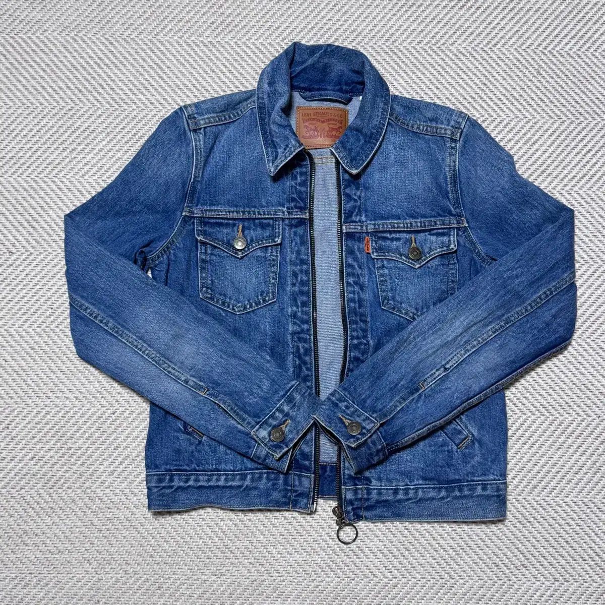 (XS) リーバイス オレンジタブ デニム ジャケット