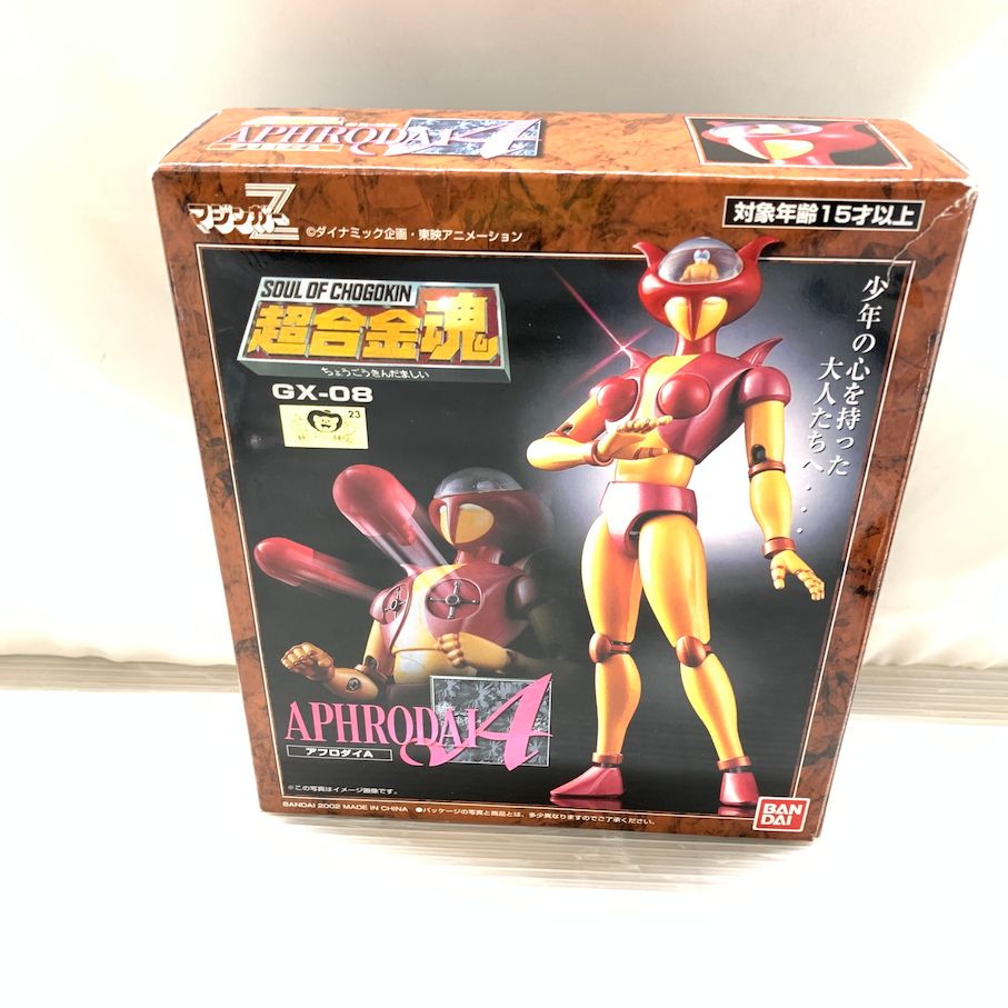 【現状渡し品】 超合金魂 GX-08 アフロダイA 【057-260729-MS-03-min】