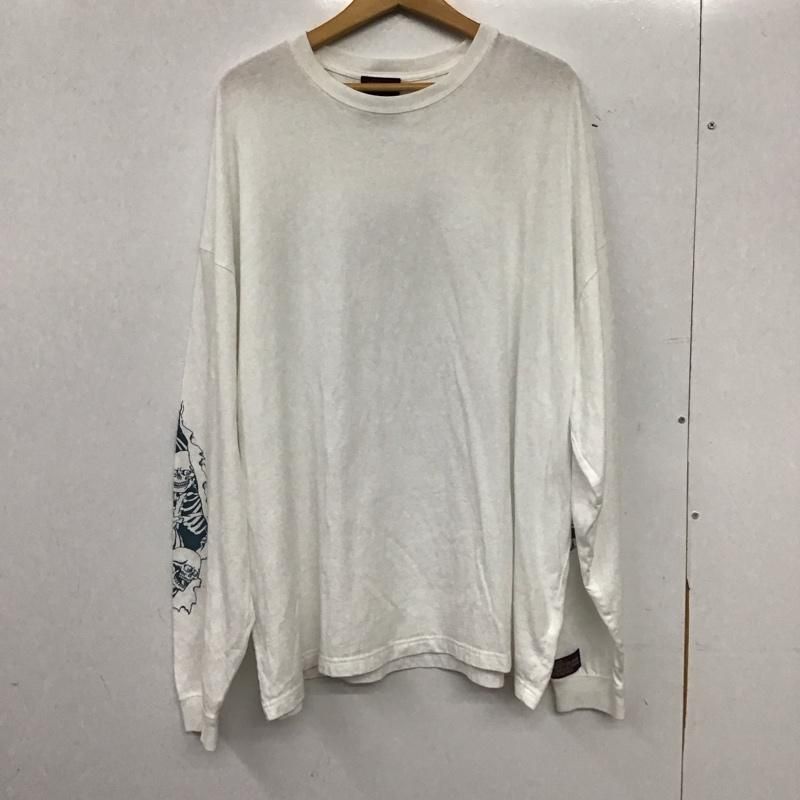 HOAX PRODUCTS ホークスプロダクツ カットソー 長袖 長袖カットソー プリントカットソー クルーネック