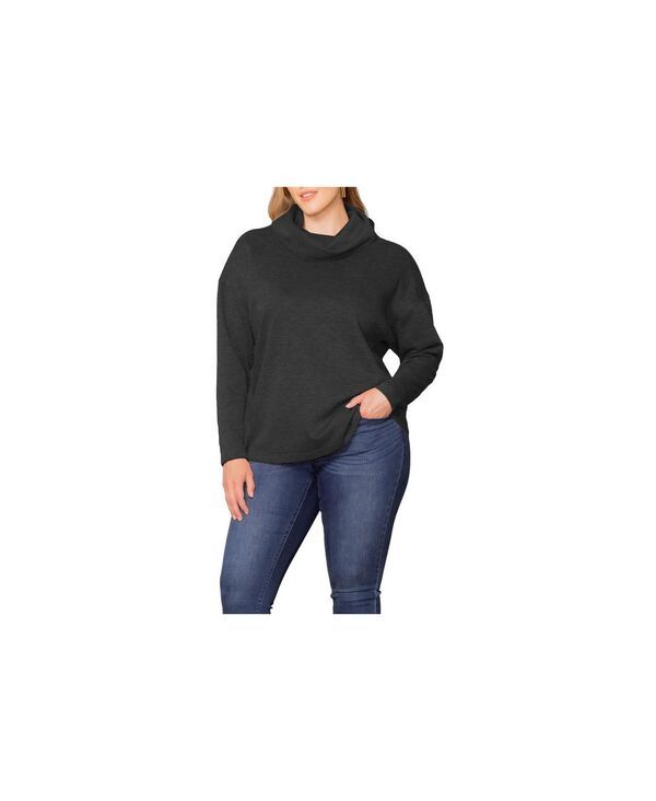 キヨナ レディース アウター ニット・セーター タートルネック プラスサイズ セーター Kiyonna Plus Size Womens Astrid Turtleneck Sweater Black 17,736円