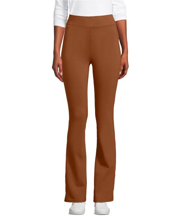 ランズエンド レディース ボトムス カジュアルパンツ パンツ Lands End Womens Starfish High Rise Pull On Flare Pocket Pants Rich g