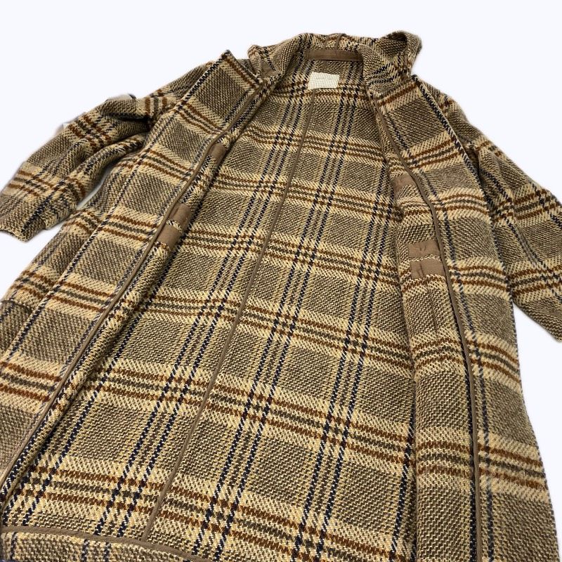 カネコイサオ KANEKO ISAO ロング ダッフルコート L ベージュ系