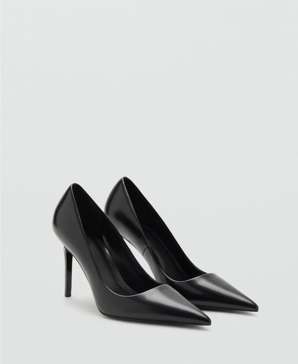 マンゴ レディース シューズ パンプス ヒール MANGO Womens HighHeeled Shoes Black ブラック